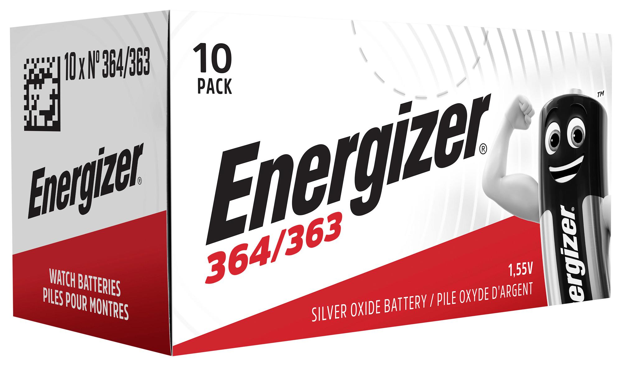 E300790700 BATTERY, SR60, 1.55V, 19MAH ENERGIZER