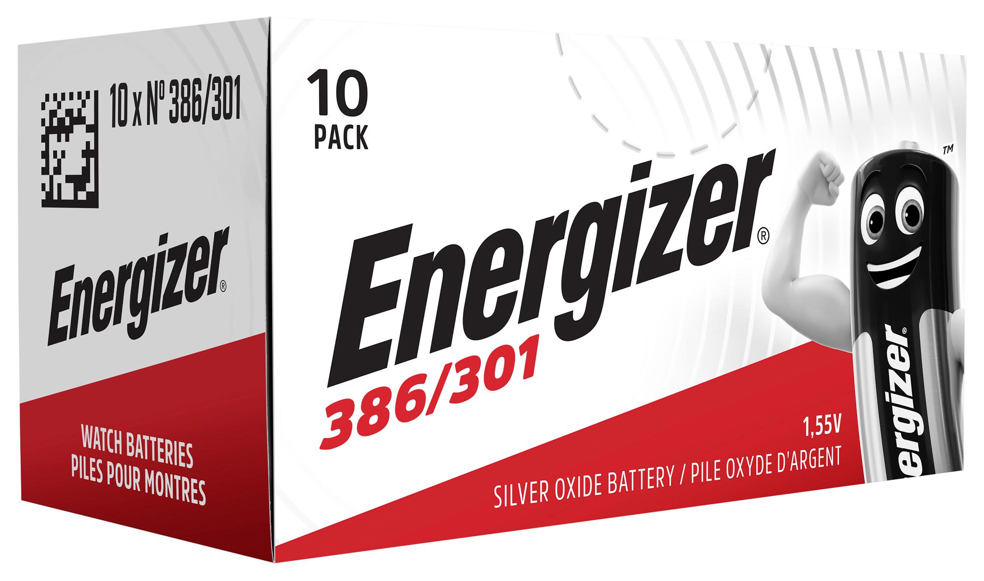 E300791300 BATTERY, SR43, 1.55V, 110MAH ENERGIZER