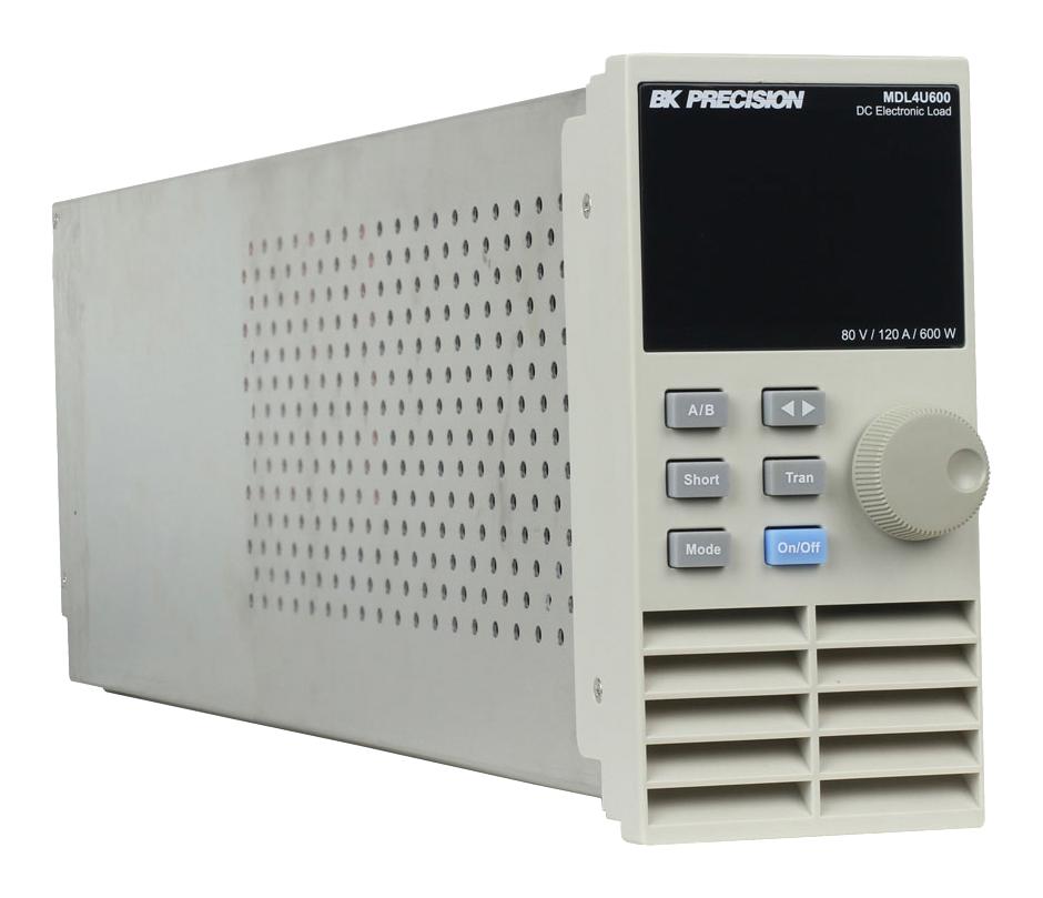 MDL4U600 DC ELECTRONIC LOAD, PROGRAMMABLE, 600W B&K PRECISION