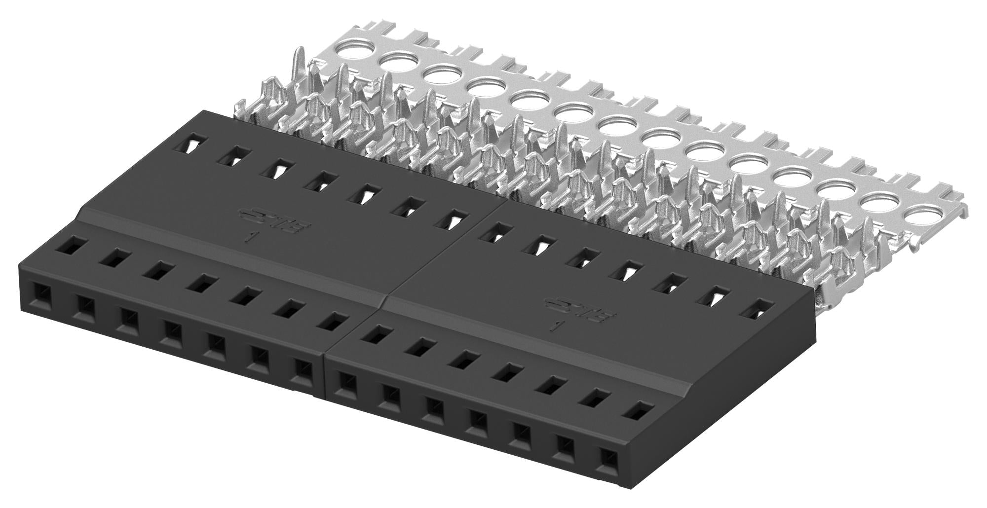 2317222-7 CONNECTOR, RCPT, 7POS, 1ROW, IDC TE CONNECTIVITY