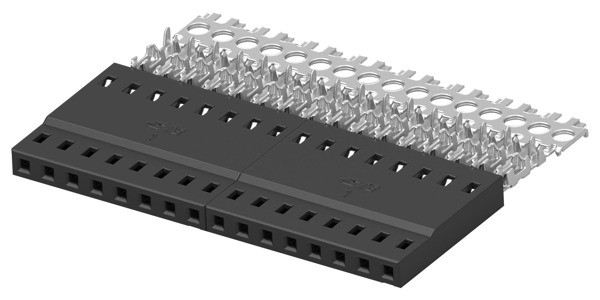 2317204-8 CONNECTOR, RCPT, 8POS, 1ROW, IDC TE CONNECTIVITY