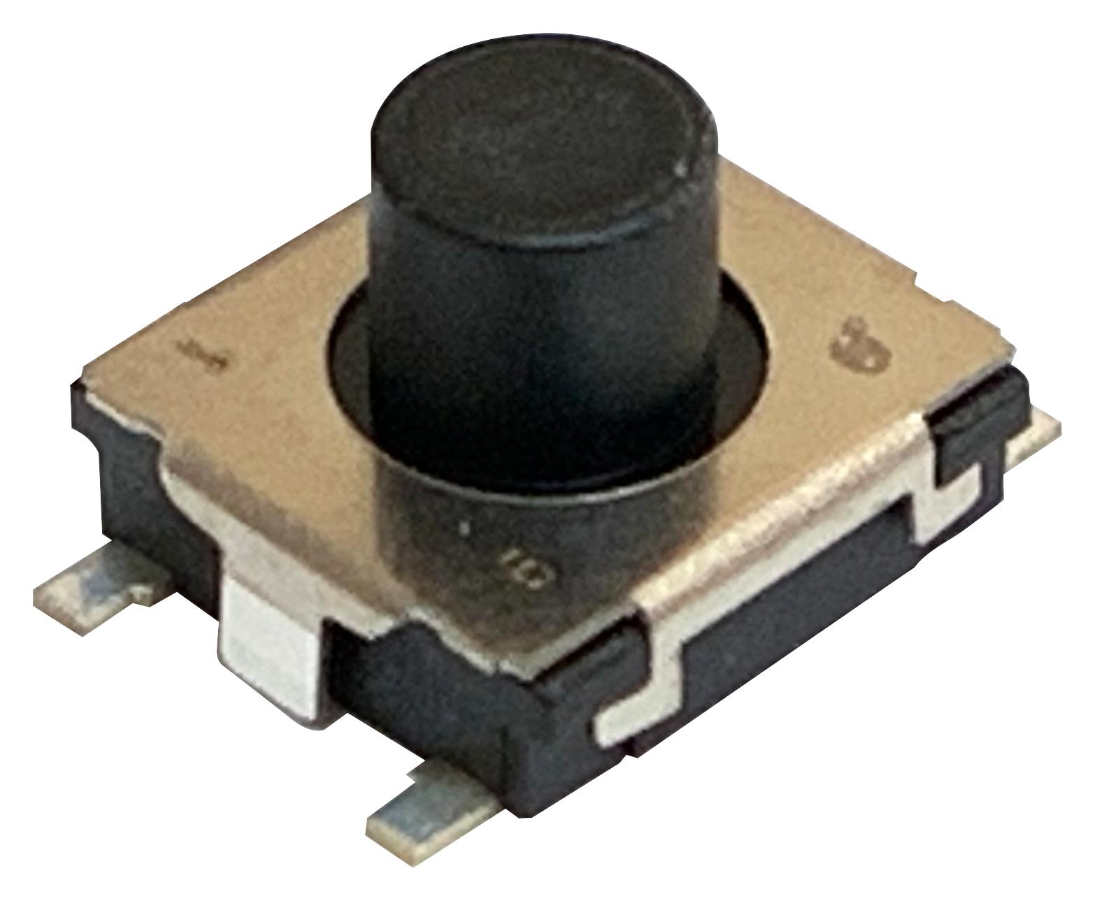 EVPBT1G4A000 TACTILE SWITCH, 0.02A, 15VDC, 50GF, SMD PANASONIC