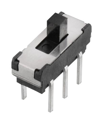 452404020202 SLIDE SWITCH, DPDT, 0.3A, 6VDC, THT WURTH ELEKTRONIK