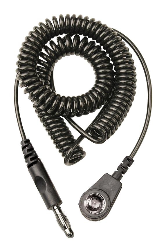 230305 GROUND CORD, BLACK, 3M, SOCKET/PLUG DESCO EUROPE (FORMERLY VERMASON)
