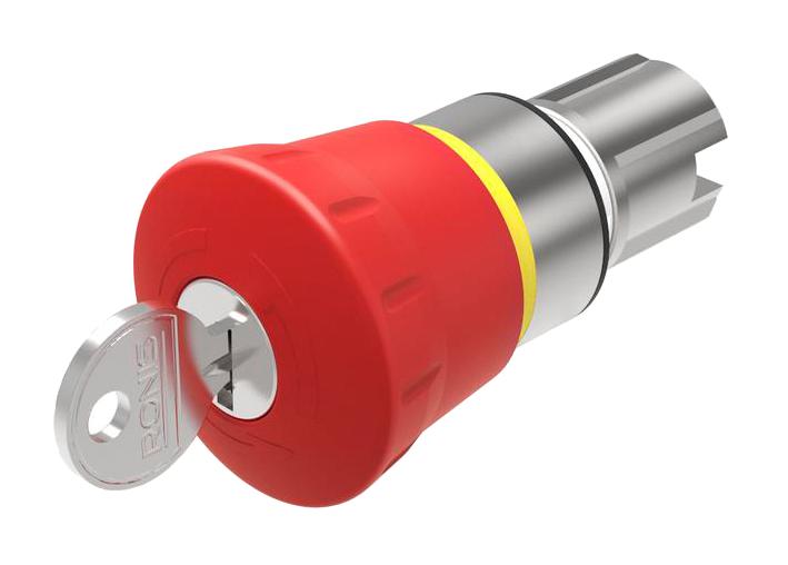 45-2C35.2920.110 ACTUATOR, NON-ILLUM E-STOP SWITCH, 40MM EAO