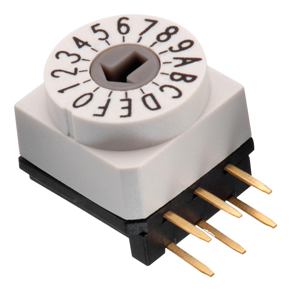 428427320917 THT ROTARY SWITCH,RIGHT ANGLED WURTH ELEKTRONIK