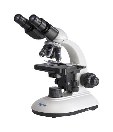 OBE 102 MICROSCOPE, BINOCULAR, 4X/10X/40X KERN