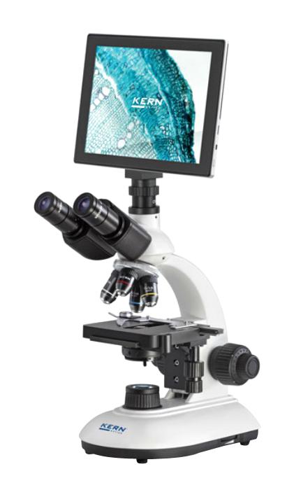 OBE 104T241 MICROSCOPE, 4X/10X/40X KERN