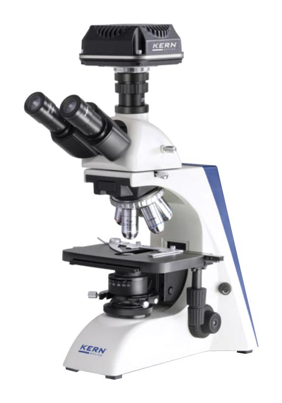 OBN 132C825 MICROSCOPE, 4X/10X/20X/40X/100X KERN