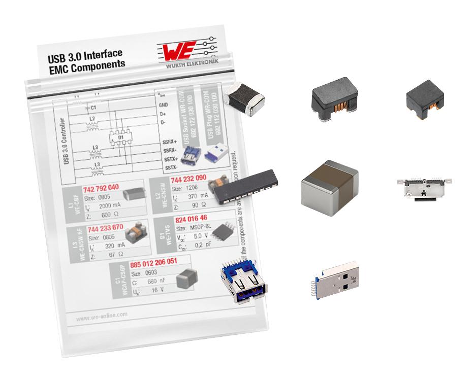 829993BAG SAMPLE BAG, ESD PROTECTION, EMI FILTER WURTH ELEKTRONIK