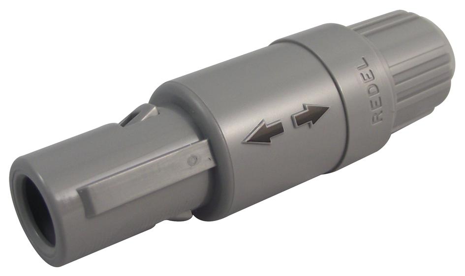 PAG.M0.4GL.AC52G PLUG, 5MM, GREY, 4WAY REDEL