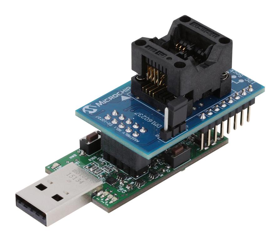 DM160237 EVAL KIT, I2C SERIAL EEPROM MICROCHIP