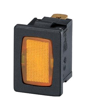 MP008562 NEON INDICATOR, 250VAC, AMBER, QC MULTICOMP PRO