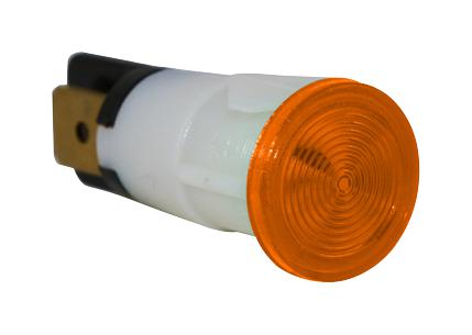 MP008578 NEON INDICATOR, ORANGE, 13MM, DOME, 250V MULTICOMP PRO