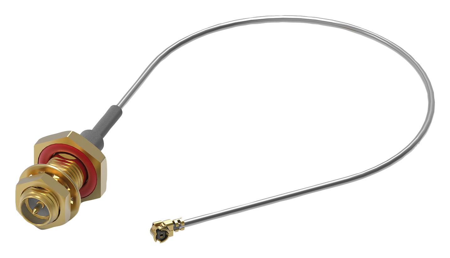 636210040200 CABLE, RPSMA JACK-R/A UMRF PLUG, 200MM WURTH ELEKTRONIK