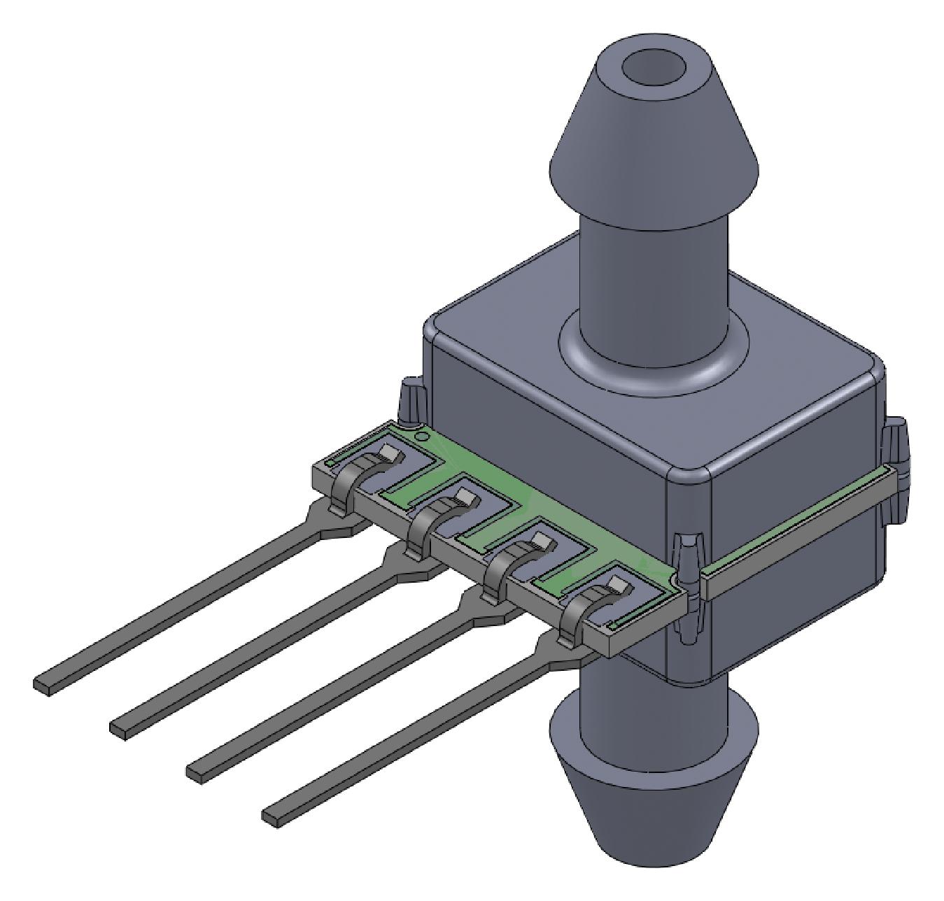 ELVH-L05D-HAAH-I-NAA5 PRESSURE SENSOR, 5"-H2O, DIFF, ANALOGUE AMPHENOL ALL SENSORS