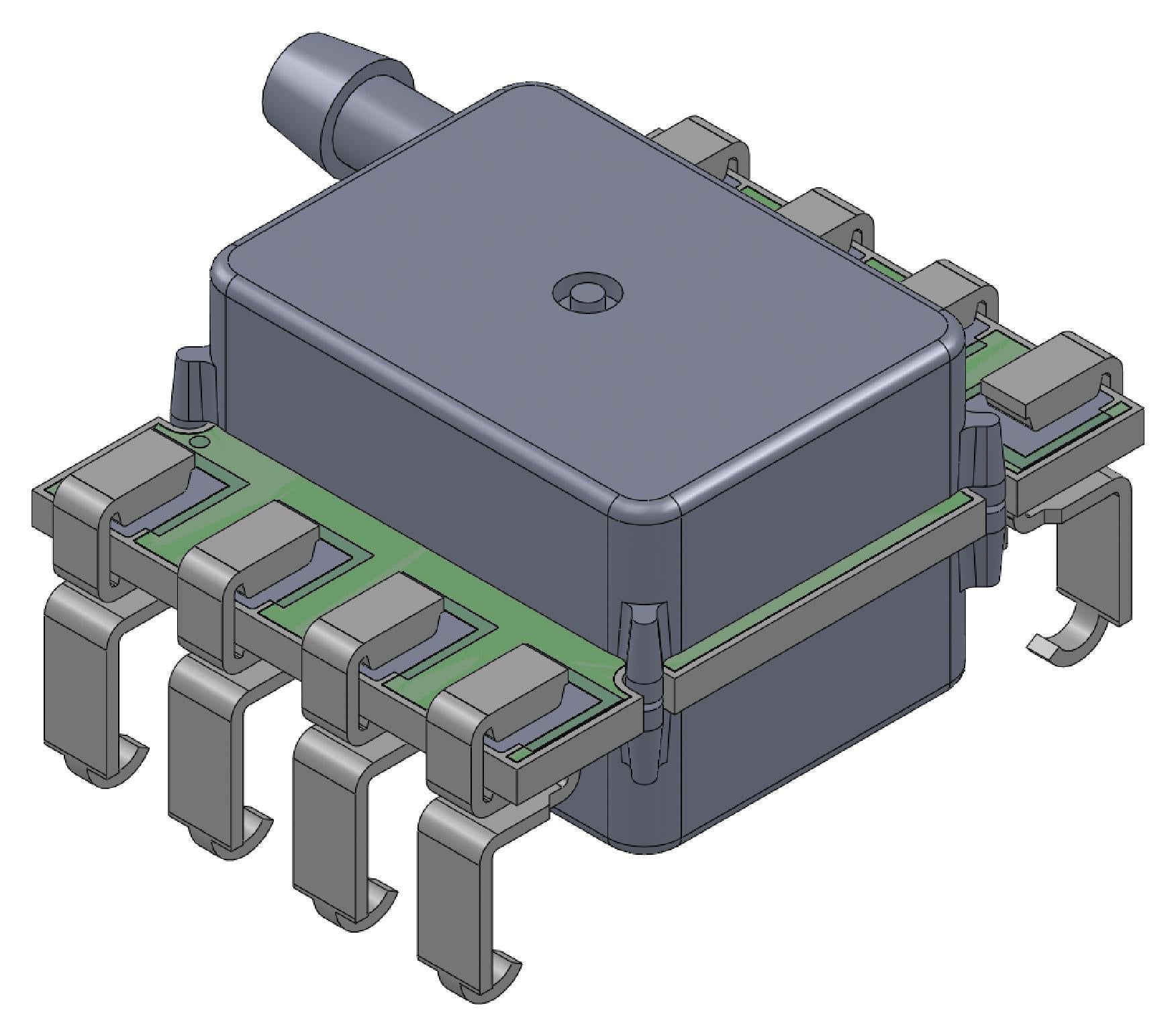 ELVH-015A-HRNJ-I-N3A4 PRESSURE SENSOR, 15PSI, ABSOLUTE, I2C AMPHENOL ALL SENSORS