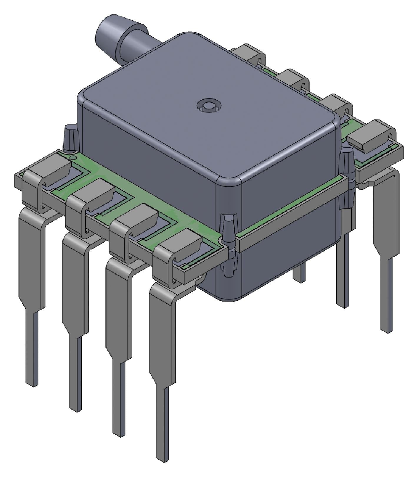 ELVH-L01G-HRND-I-NAB4 PRESSURE SENSOR, 1"-H2O, GAUGE, ANALOGUE AMPHENOL ALL SENSORS