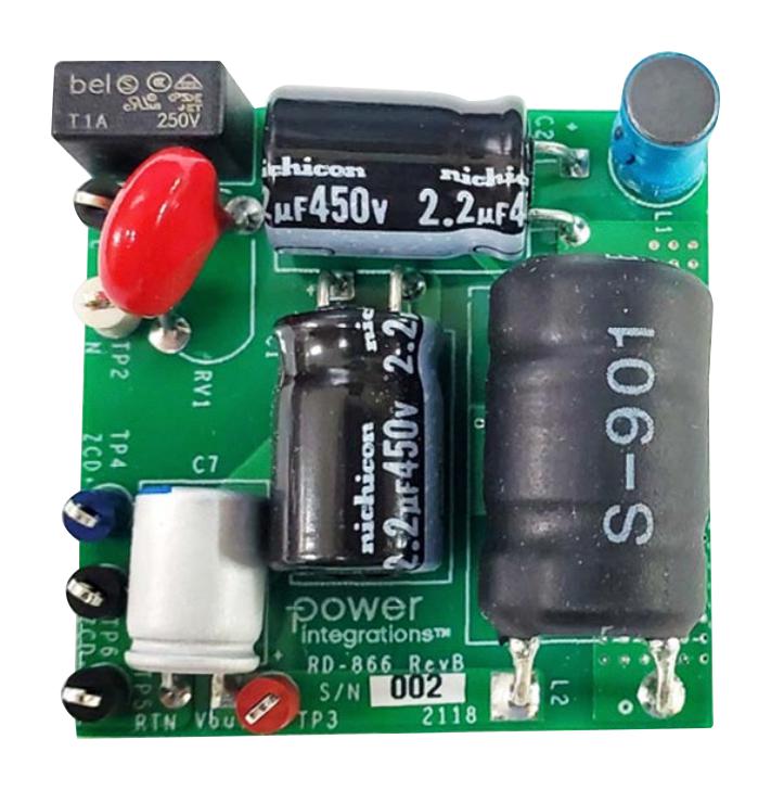 RDK-866 REF DESIGN KIT, HOME AUTOMATION/IOT POWER INTEGRATIONS