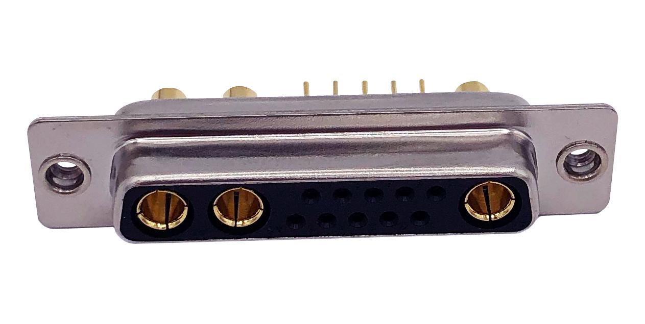 681M13W3203L111 COMBO D-SUB CONN, RCPT, DB-13W3, TH NORCOMP