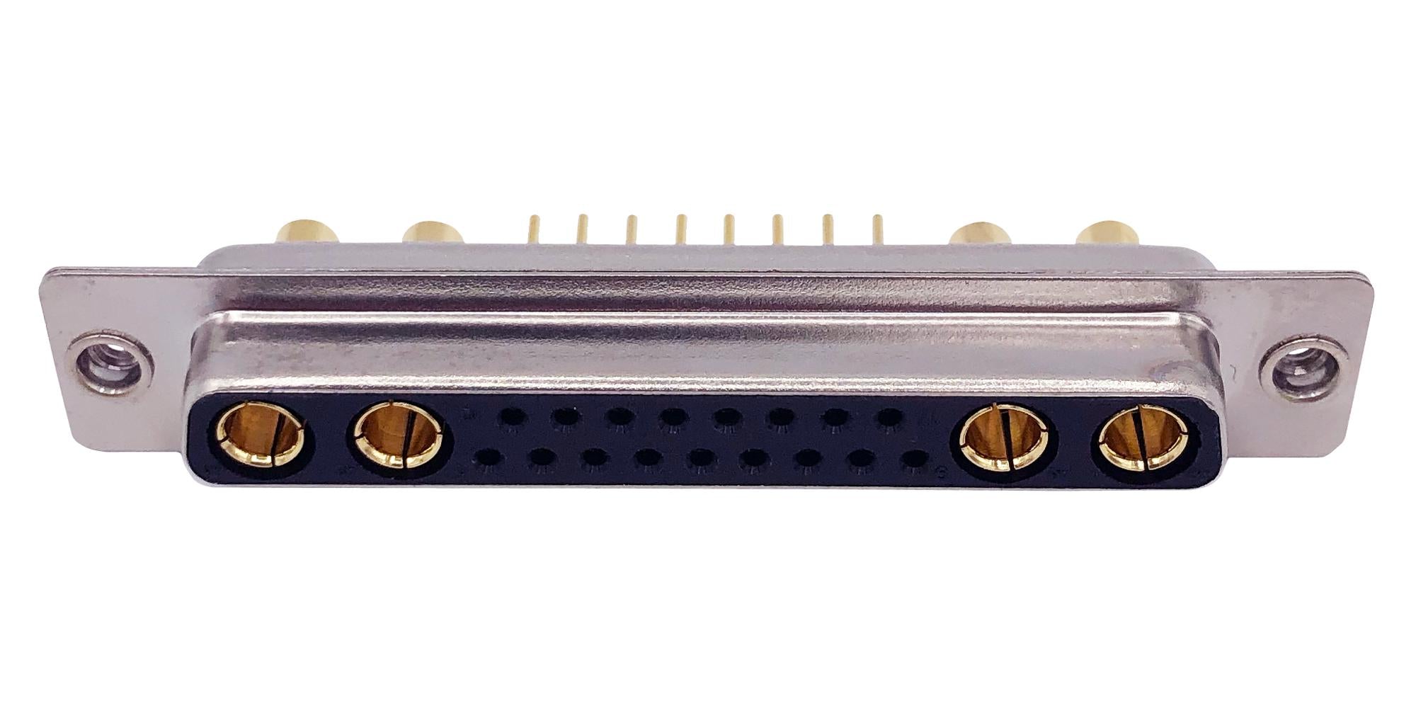 681M21WA4SL151 COMBO D-SUB CONN, RCPT, DC-21WA4, TH NORCOMP