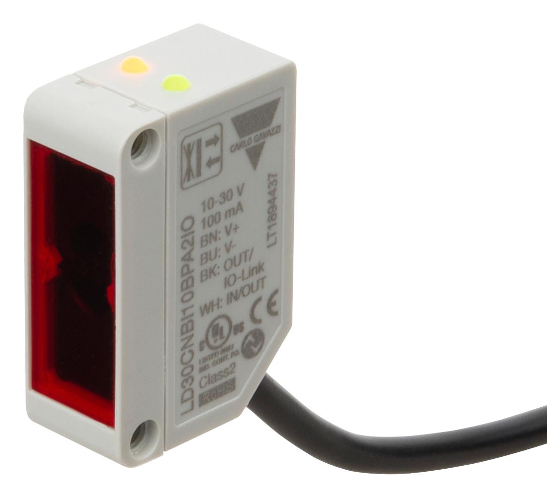 LD30CNBI10BPA2IO PHOTO SENSOR, PUSH PULL/NPN/PNP, 1M, TOF CARLO GAVAZZI