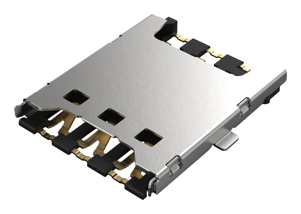 SIM8055-6-1-14-01-A CONNECTOR, NANO SIM, 6POS, PUSH-PULL GCT (GLOBAL CONNECTOR TECHNOLOGY)