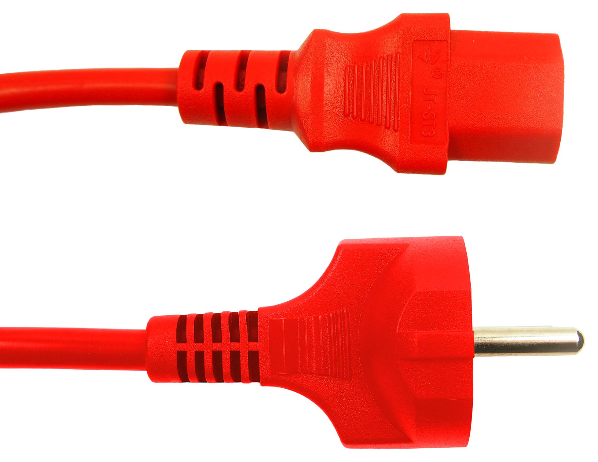 MP008771 POWER CORD, SCHUKO PLUG-IEC C13, 500MM MULTICOMP PRO