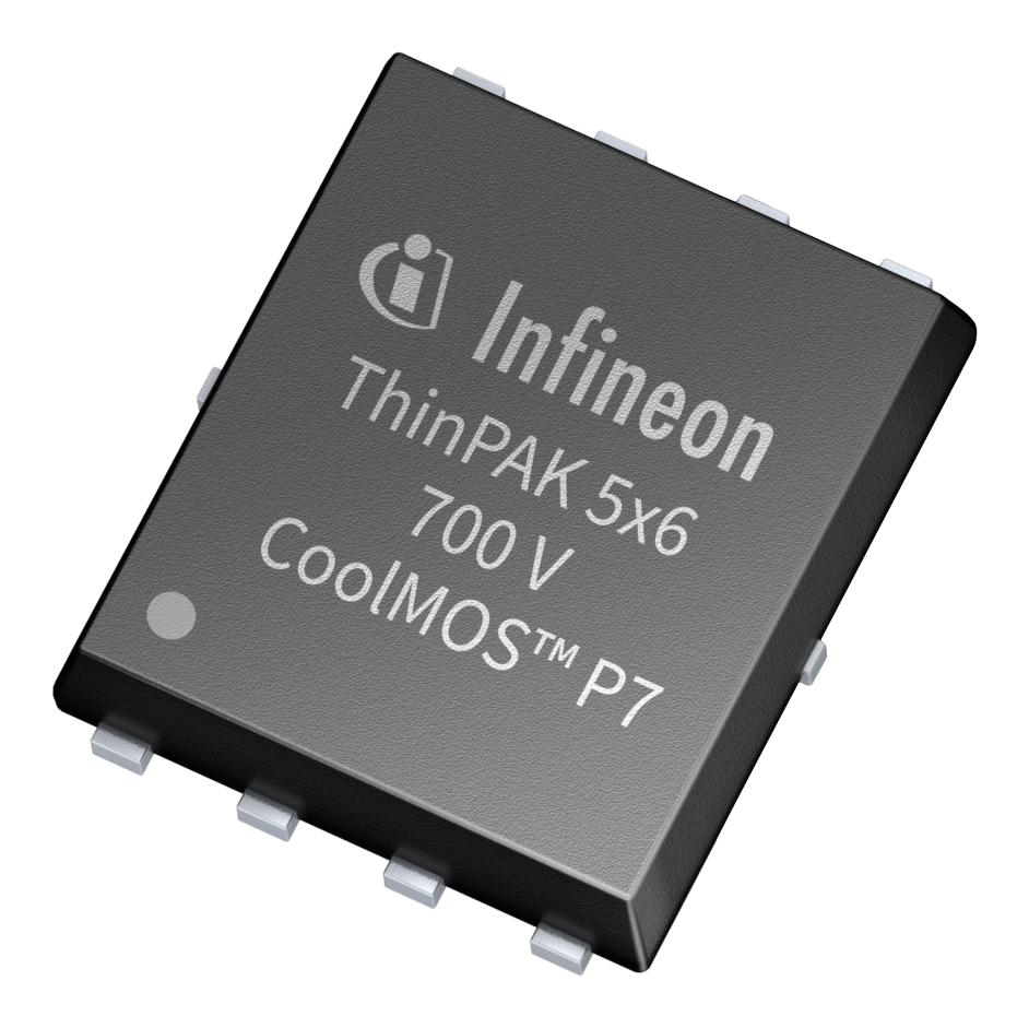 IPLK70R1K4P7ATMA1 MOSFET, N-CH, 700V, 3.9A, THINPAK 5X6 INFINEON