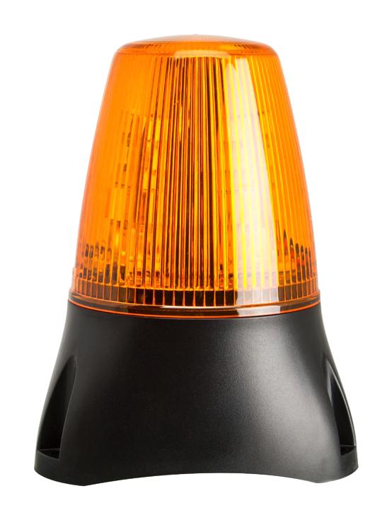 LEDA100-02-01 BEACON, AMBER, CONTINUOUS/FLASHING, 30V MOFLASH SIGNALLING