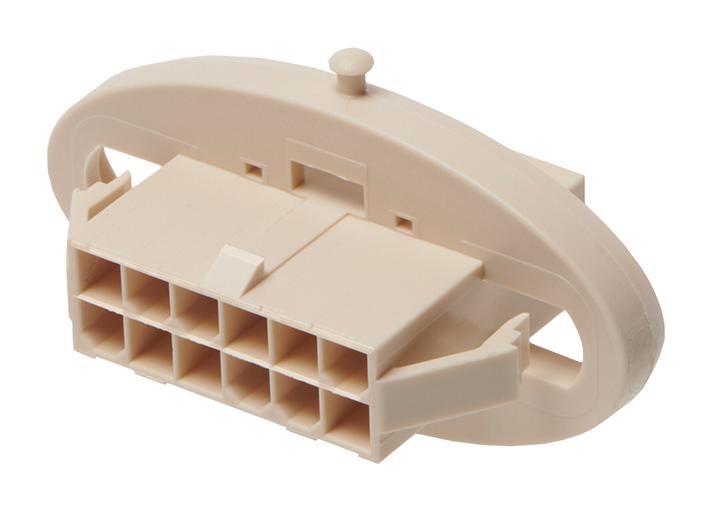 207017-0006 CONNECTOR HOUSING, PLUG, 6POS, 4.2MM MOLEX