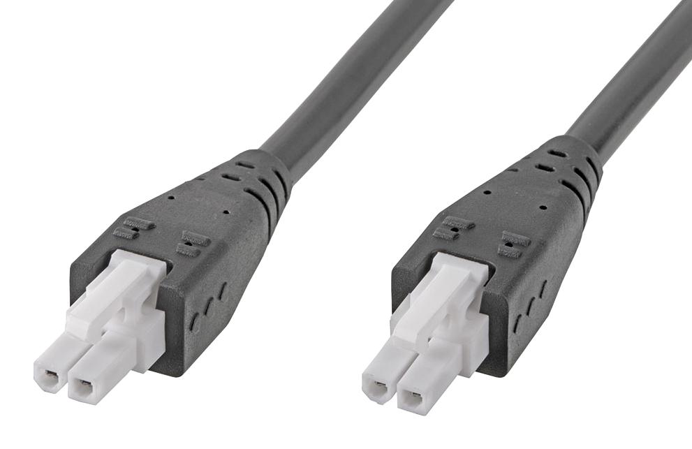 215330-0210 CABLE ASSY, 2P RCPT-RCPT, 1M MOLEX