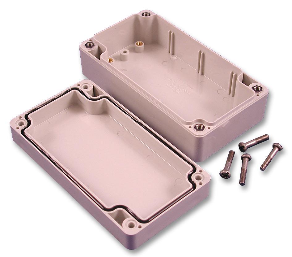1554TGY ENCLOSURE, ABS, FLAT LID HAMMOND