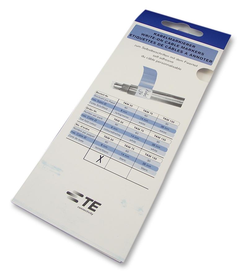 TKM-50 LABEL, BOOKLET, S/L, PK90 RAYCHEM - TE CONNECTIVITY