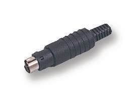 4850.191 PLUG, MINI-DIN, 9POLE SCHURTER