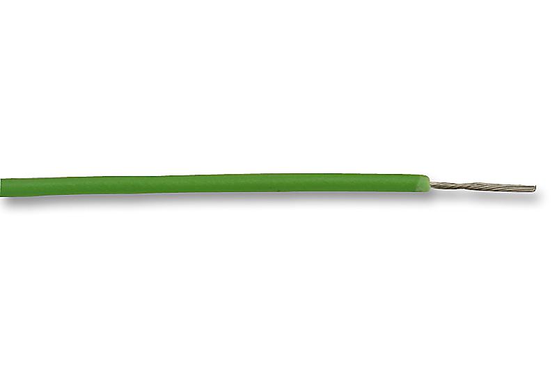 2843/19 GR001 HOOK-UP WIRE, 0.15MM2, GREEN, 305M ALPHA WIRE