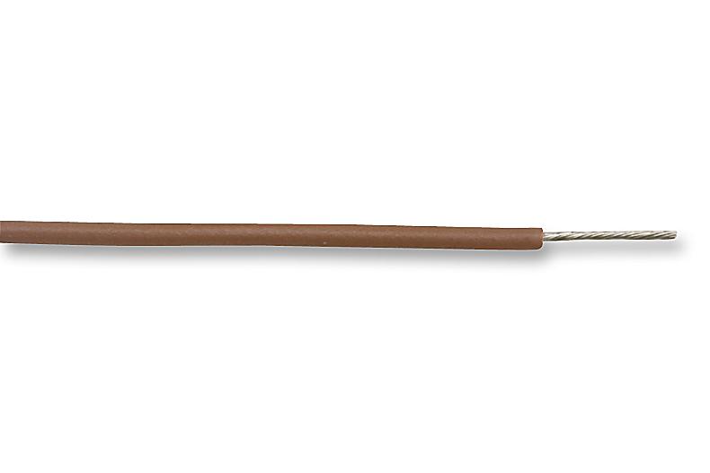 460619 BR005 HOOK-UP WIRE, 13.32MM2, 30M, BROWN ALPHA WIRE