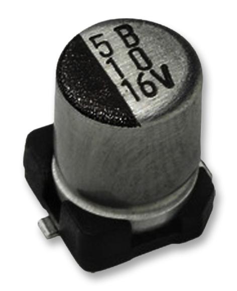 MAL215371108E3 CAP, 1µF, 50V, RADIAL, SMD VISHAY