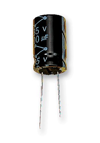 MCRH10V227M6.3X11 CAP, 220µF, 10V, 20% MULTICOMP PRO