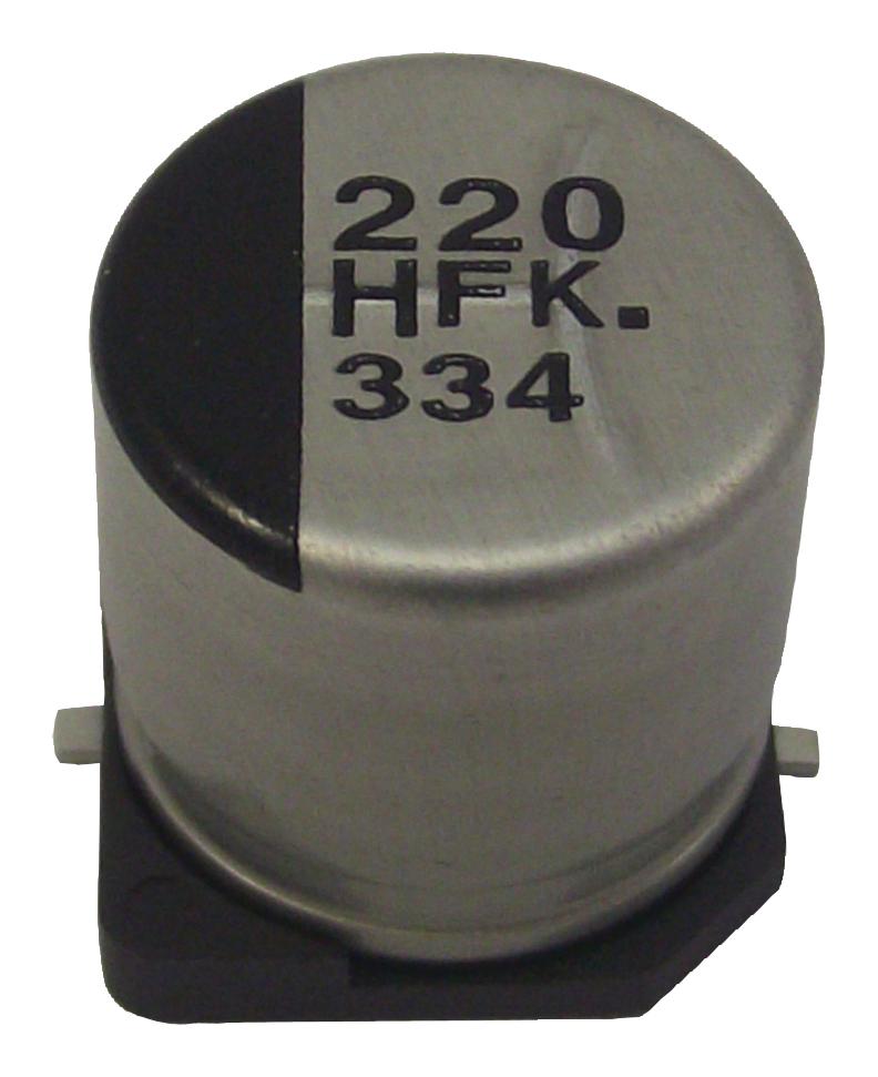 EEVFK1E222M CAP, 2200µF, 25V, SMD REEL PANASONIC