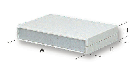 75-38119 CASE, PLASTIC, GREY VERO