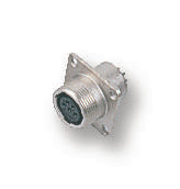 JR16RK-7S SOCKET, PANEL, SIZE 16, 7 WAY HIROSE(HRS)