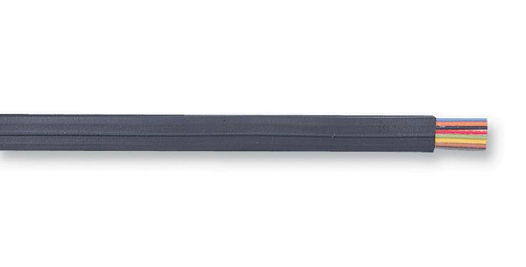 GC5044 CABLE, FCC68, 6CORE, BLACK, 100M MULTICOMP PRO