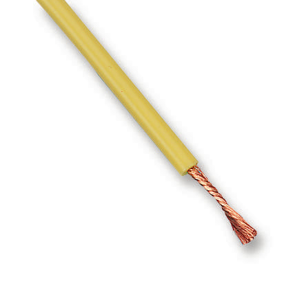 4510112 WIRE, H05V-K, YELLOW, 0.75MM, 100M LAPP KABEL
