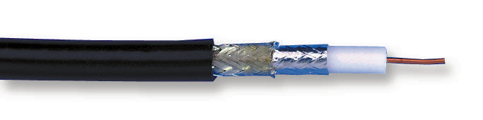 1694ANH.00305 CABLE, COAX, RG6/U, BLACK, 304.8M BELDEN