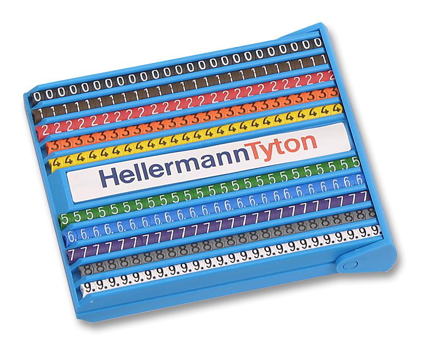 518-06025 CABLE MARKER, 2.25-5MM HELLERMANNTYTON