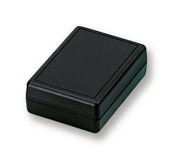 C-4BK CASE, ABS, MINIATURE, BLACK SERPAC