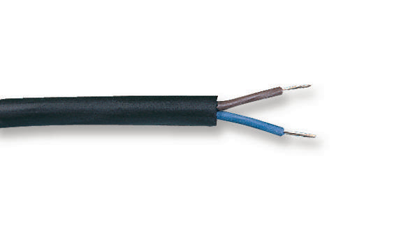 3182VR 1.50 FLEX CABLE, MAINS, 2CORE, 1.5MM, PER M PRO POWER