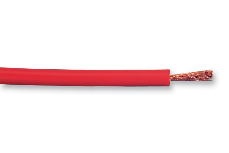 61.7606-22. SILIVOLT SILICONE INSULATED 0.75MM RED MC (MULTI CONTACT)