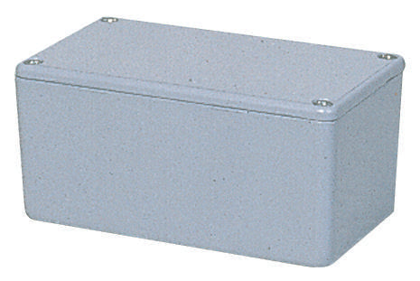 462-0020A BOX, DIECAST, NYLON COATED, GREY DELTRON ENCLOSURES